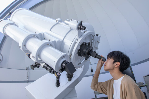 天体望遠鏡室の写真